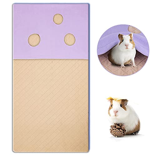 Geegoods Guinea Pig Fleece Cage Liners,Absorbent Odor Bamboo Guinea Pig