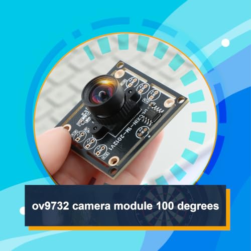 ov9732 Camera Module 100 Degree for Car Darts Camera System 3 Set 1280 x 720 30fps Face Detection Picture Capture 2M Cable USB 2.0 Output Phone