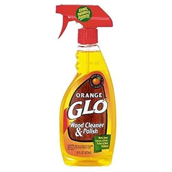 Orange Glo Wood Furniture 2 In 1 Cleaner Polish 16 Ounces