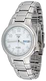 Seiko Men's SNKA13K Automatic White Dial Stainless Steel Watch