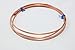 21 Gauge, 99.9% Pure Copper Wire (Half Round) Dead Soft CDA #110 Made in USA - 1 Ounce (70FT) by CRAFT WIRE