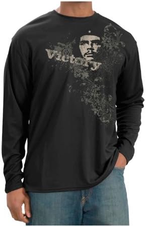 Che Guevara Store Men's Long Sleeve Black Victory