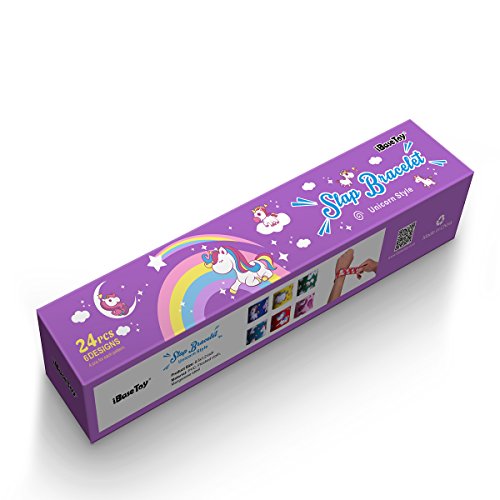6 iBaseToy+Unicorn+Slap+Bracelets+Birthday
