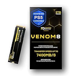 Fantom Drives VENOM8 2TB SSD NVMe Gen 4 M.2 2280