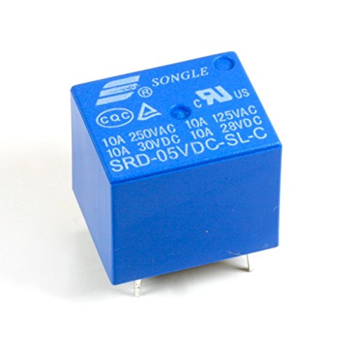 Songle 5 VDC Household Appliance 5 Pin PCB Relay SRD-05VDC-SL-C 1 Piece