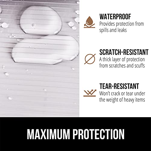 Gorilla Grip Ribbed Drawer and Shelf Liner for Non Adhesive