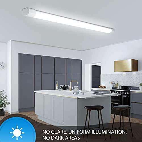 Oeegoo LED Feuchtraumleuchte 150CM, 45W 5000Lm(110Lm/W) LED Kellerleuchte, Flimmerfrei IP66 Wasserdichte LED Lampe… – Bild 6