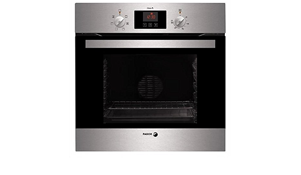 Fagor 6H-220AX - Horno (Horno eléctrico, 60 L, 60 L, 1400 W, Acero  inoxidable, Botones, Giratorio) : Amazon.es: Hogar y cocina