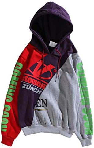 Yoluck Vetements Fashion Printed Pullover Hoodie Loose Sweater for Men/Women