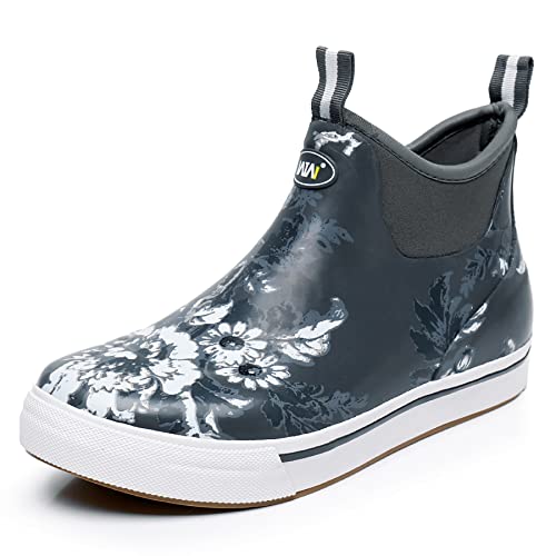 Womens Waterproof Ankle Rain Boots