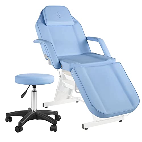 LUXMARS Facial Chair Massage Table Tattoo Chair 73in 3-Section