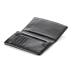 Travel Smart by Conair RFID Blocking Passport Wallet, Black