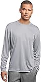 Sport-Tek Men's Comfort Long Sleeve Competitor T-Shirt_Silver_X-Large