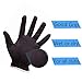 Amy Sport Golf Gloves Men Pair Left and Right Both Hand Rain Grip Lh Rh Weathersof No Sweat All Weather Grips Soft Comfortable Gray Green Size Small Medium ML Large XL