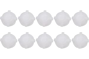 10Pcs Windscreen Wiper Linkage for Bush Kit, White Plastic Replacement Assortment for Car Windshield Wiper Arm Repair, Restor