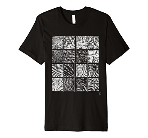 Mens fingerprints t-shirt by encycloart | biometrics an…