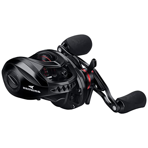 KastKing MegaJaws Baitcasting Fishing Reel, New AutoMag Dual Braking