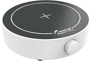 JOANLAB Mini Magnetic Stir Plate Lab Stirrer Mixer with Stirrer Bar, Magnetic Stirrer Mixer Plate 3000ml