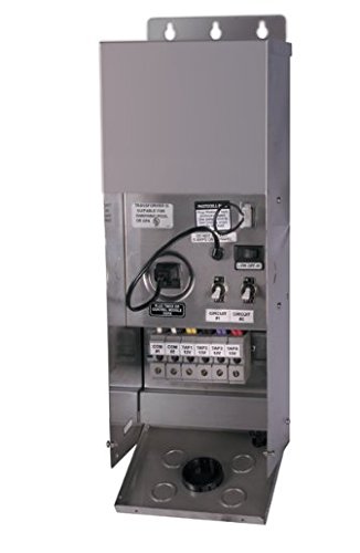 CAST Journeyman Series Multi-Tap (12v to 15v) 600W Low Voltage Transformer. Toroidal core, high efficiency. Stainless Steel.