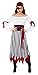 Smiffys Pirate Lady Costume, Black & White, S - US Size 6-8