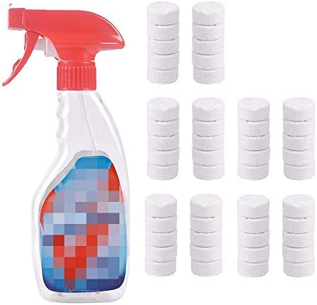 Effervescent Spray Cleaner - Morwind Multifunctional Effervescent Spray Cleaner Set Home Cleaning Concentrate Car Cleaning Tool - All Purpose Home Cleaning Effervescent Spray Cleaner - 👍Multiple Specifications👍 (50PCS+Bottle -)