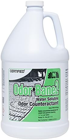Odor-Bane2 Water Soluble Deodorizer Concentrate by Nilodor, New Morning, 1 Gallon (128 NBN)
