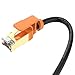 VANDESAIL Ethernet Cable 15 FT, 2Pack Strengthened Premium CAT7 Patch Cable RJ45 Shielded SSTP LAN Network Cord Gold Lead for Switch/Router/Modem/Patch Panel (15ft)