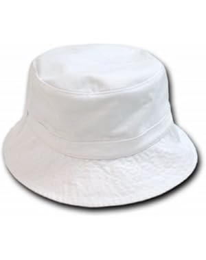 Decky Polo Bucket Hat (white, L/XL)