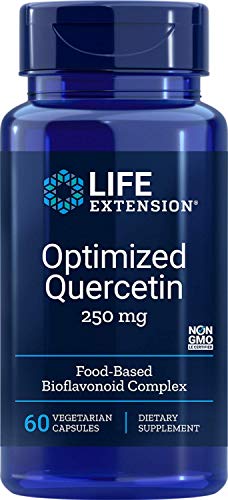 Life Extension Optimized Quercetin 250 mg - For Heart, Blood Pressure & Vascular Health - Non-GMO, Gluten Free - with…