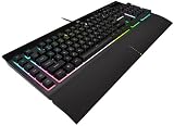 Corsair K55 RGB PRO XT Membrane Keyboard UK QWERTY IP42 Black view 4