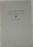 Fine printing: The San Francisco tradition