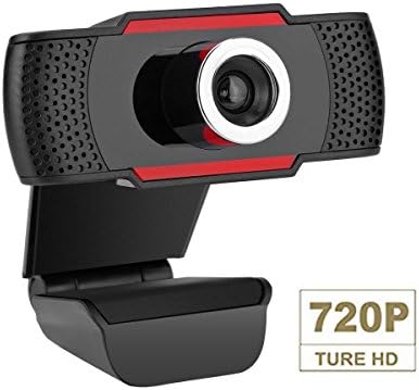 Vrlinking HD Webcam USB Web Cam,720P Rotatable PC Camera Video Webcams w/Built-in Mic,Auto Exposure,Manual Focus,Clip on Stand for Desktop Laptop Network Video Chatting Recording Conference Skype