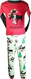 Moosletoe-Moose Kid's PJ Set by Lazy One