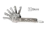 Key EDC Cineik Ti Skini V1 // Titanium Minimalist Key Organizer