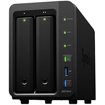 Synology DS716+II NAS Storage DiskStation