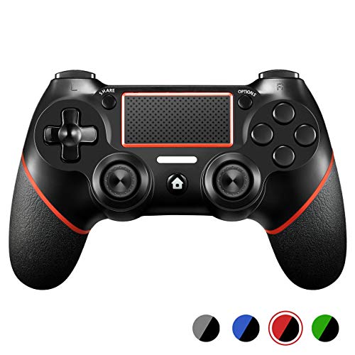 PS4 Controller ACGEARY Wireless Gamepad for PS4/PS4 Pro/PC and Laptop with Vibration and Audio Function, Mini LED Indicator, High-Sensitive Controller with Anti-Slip and Comfortable Handle PS4 Controller ACGEARY Wireless Gamepad for PS4/PS4 Pro/PC and Laptop with Vibration and Audio Function, Mini LED Indicator, High-Sensitive Controller with Anti-Slip and Comfortable Handle