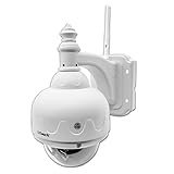 iZtouch IZSP-015 1280x720P HD H.264 Wireless/Wired IP Camera Metal Dome type / Waterproof outdoor use IR-Cut Filter Night Vision Pan/Tilt Control QR Code Phone PC Remote Monitoring Supported