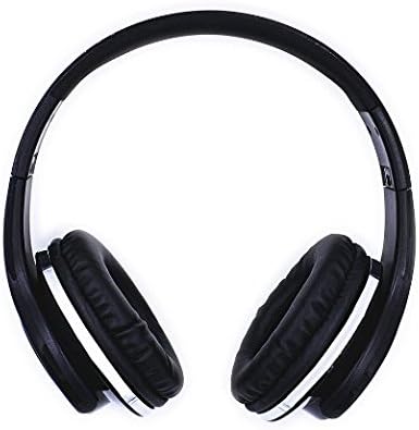 Foldable over-ear wireless H666 2 in1 headsets and speakers with Micro SD player/FM storeo radio (BLACK)