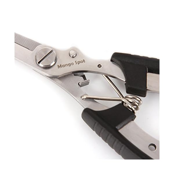 Mango-Spot-Stainless-Steel-Fishing-Pliers-Split-Ring-Cutters-Hook-Remover-Scissors-Tackle-with-Carry-Bag