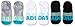 adidas Women's Superlite Super No Show Socks (3-Pack)