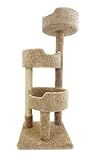 New Cat Condos Deluxe Kitty Pad, Brown