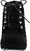 SNJ Women High Top Wedge Heel Sneakers Platform Lace Up Shoes Ankle Bootie Trends