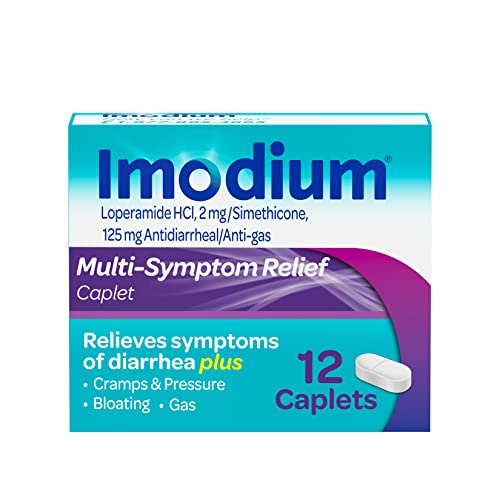 Imodium MultiSymptom AntiDiarrheal Caplets, Loperamide HCl
