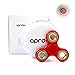 Tri Fidget Hand Spinner/Ultra Fast Bearings/Toy Great Gift- Perfect For Relieving Stress, Anxiety and Killing Time. (Red)