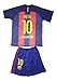 2016/2017 BARCELONA MESSI HOME KIDS JERSEY & SHORTS (Medium ( ages 6-7))