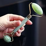 Adealink Portable Pratical Facial Massage Roller Natural Jade Anti Wrinkle Face Slimming Shaper Body Foot Relaxation Beauty Tool