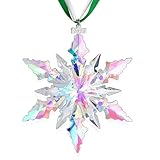 2023 Annual Christmas Ornaments Crystal Snowflake