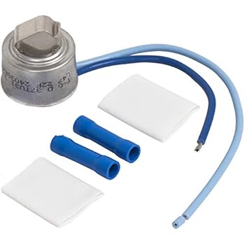 5303918202 Refrigerator Defrost Thermostat Replacement Part by Blue Stars - Exact Fit For Frigidaire & Kenmore Refrigerators - Replaces 241619705 AP2150133