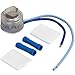 BlueStars 5303918202 Refrigerator Defrost Thermostat Replacement Part - Compatible with Frigidaire & Kenmore Refrigerators - Replaces 241619705 AP2150133 833603 PS469510