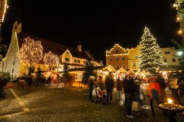 Immagini Mercatini Di Natale Vipiteno.Mercatino Di Natale Vipiteno Trentino Alto Adige Italia 76144038 Tela 80 X 50 Cm Amazon It Giardino E Giardinaggio